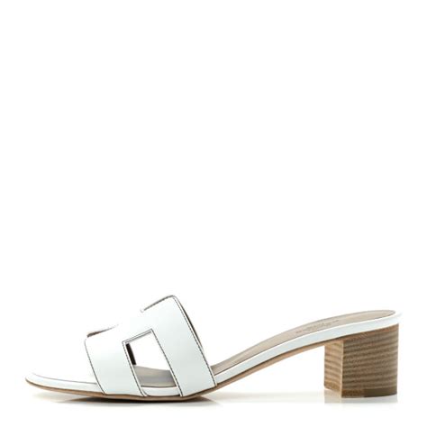 hermes oasis leather sandals 38 fashionphile